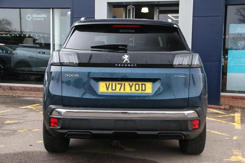 Used Peugeot 3008 Allure Premium 222 HP (163 kW) 2021 Blue SUV