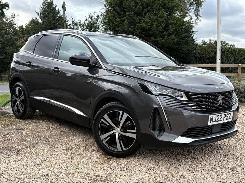 Grey Used 2022 Peugeot 3008 GT SUV | £15,701 (Good price) - Image 1/4