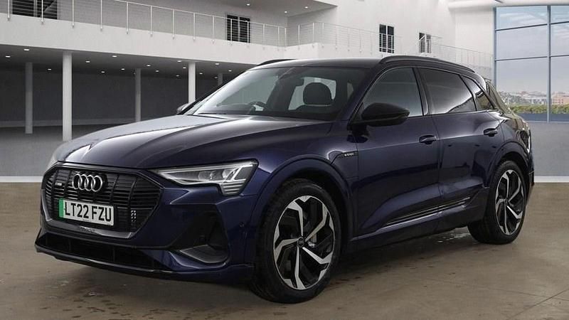 Used Audi e-tron Black Edition 230 kW (313 HP) 2022 Blue SUV