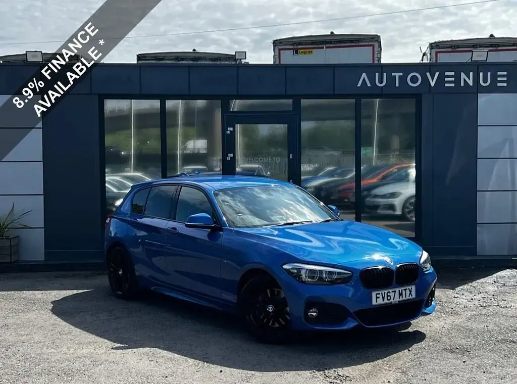 Używany BMW 118 M Sport 2017 Niebieski Hatchback