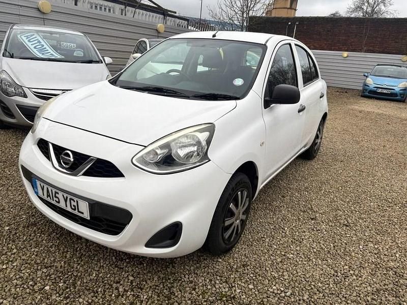 Used Nissan Micra Visia 80 HP (58 kW) 2015 White Hatchback