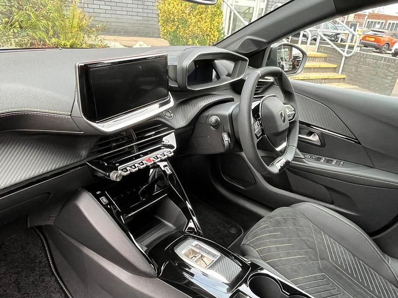 New Peugeot e-208 GTi 114 kW (156 HP) 2025 White Hatchback