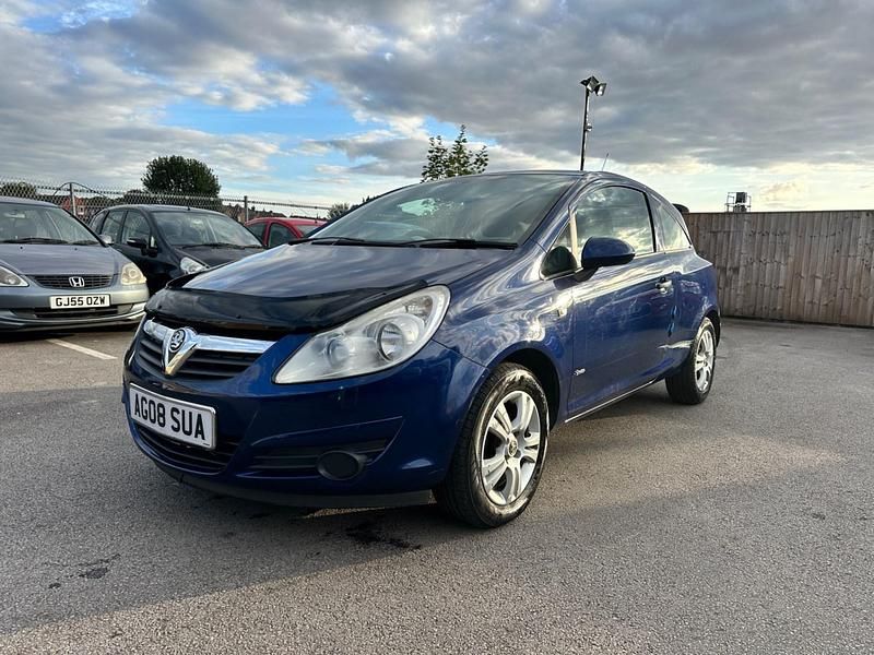 Used Vauxhall Corsa 2008 Blue Hatchback