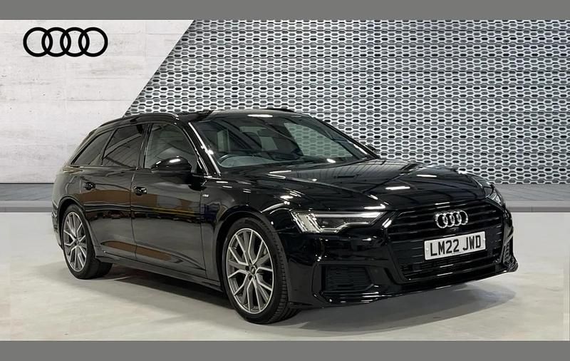 Used Audi A6 Black Edition 204 HP (150 kW) 2022 Black Estate