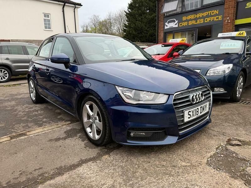 Used Audi A1 Sportback Sport 116 HP (85 kW) 2018 Blue Hatchback