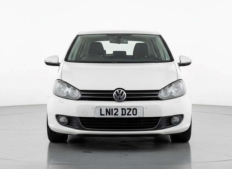 Used VW Golf VII 2012 White Hatchback