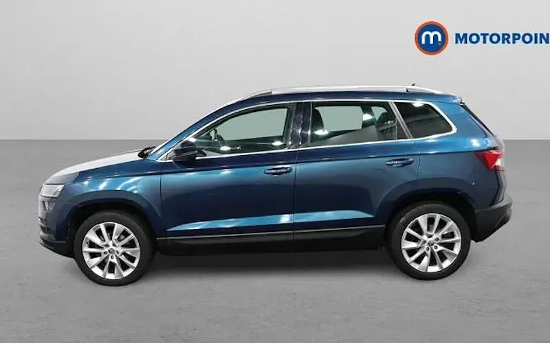 Second-hand Skoda Karoq SE L 116 CP (85 kW) 2019 Albastru SUV