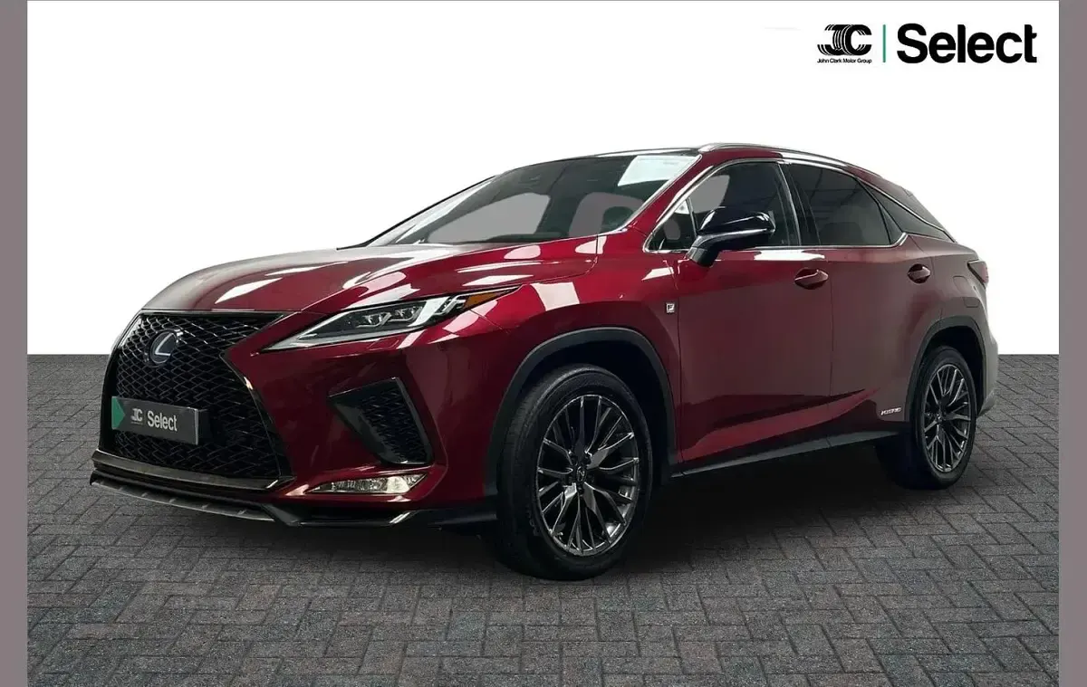 Used Lexus RX450h Sport Line 308 HP (226 kW) 2020 Red SUV