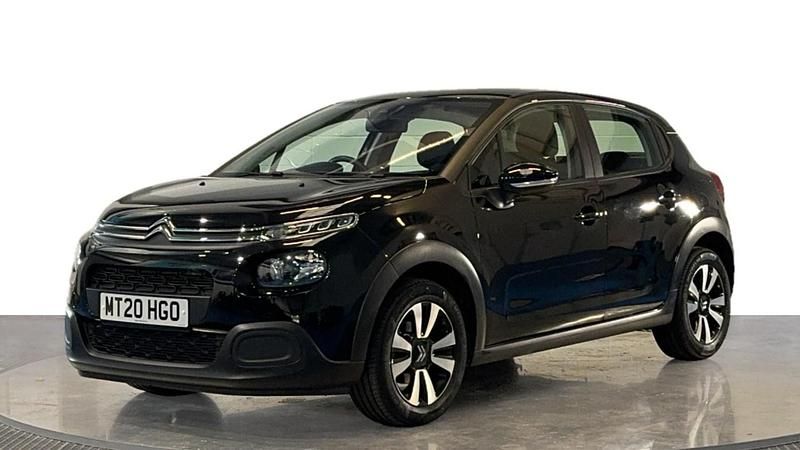 Black Used 2020 Citroën C3 Feel Hatchback | £9,780 (Fair price) - Image 1/4