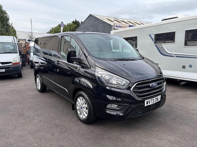 Black Used 2023 Ford Transit Custom Limited Van | £22,000 (Super price) - Image 1/4