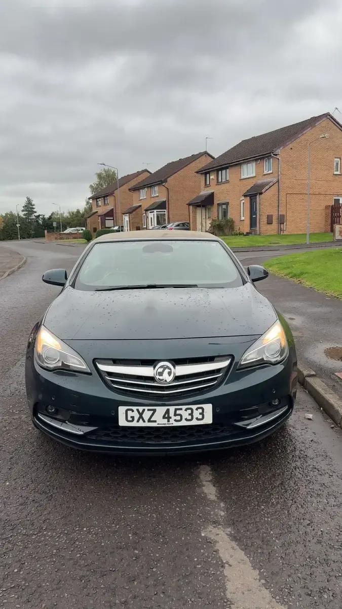 Used Vauxhall Cascada Elite 170 HP (125 kW) 2014 Green Cabriolet