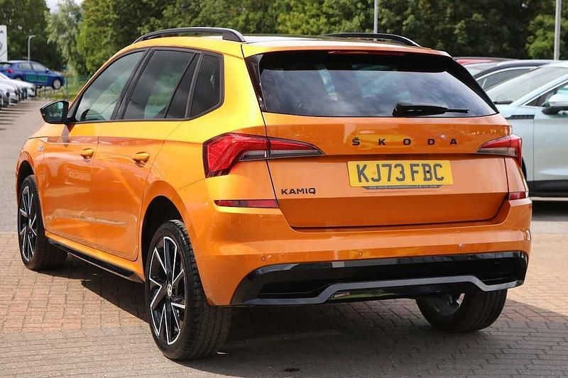 Used Skoda 110 R Monte Carlo 81 HP (59 kW) 2024 Phoenix orange metallic Estate