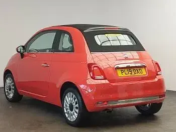 Used Fiat 500C Lounge 69 HP (50 kW) 2019 Pink Cabriolet