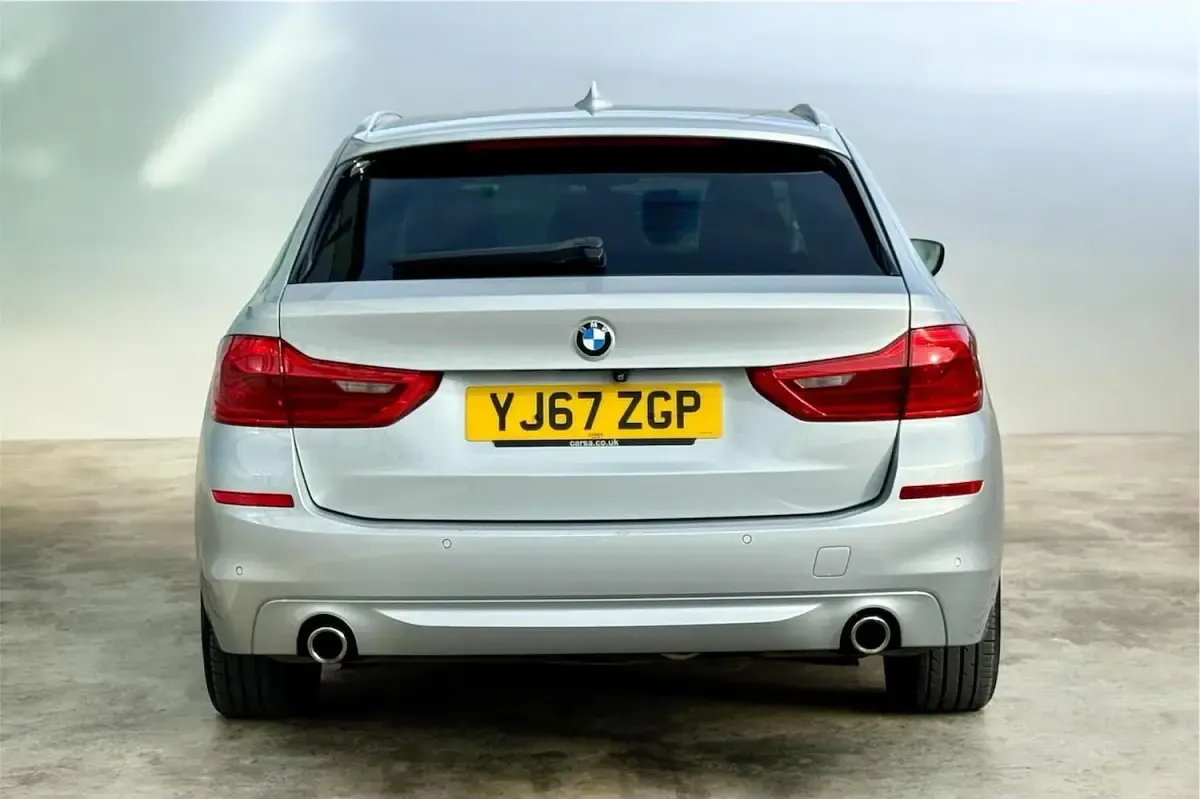 Used BMW 520 Sport Line 190 HP (139 kW) 2017 Silver Estate