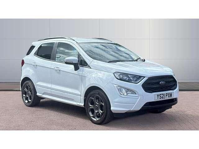 White Used 2021 Ford Ecosport ST-Line SUV | £12,000 (Fair price) - Image 1/4