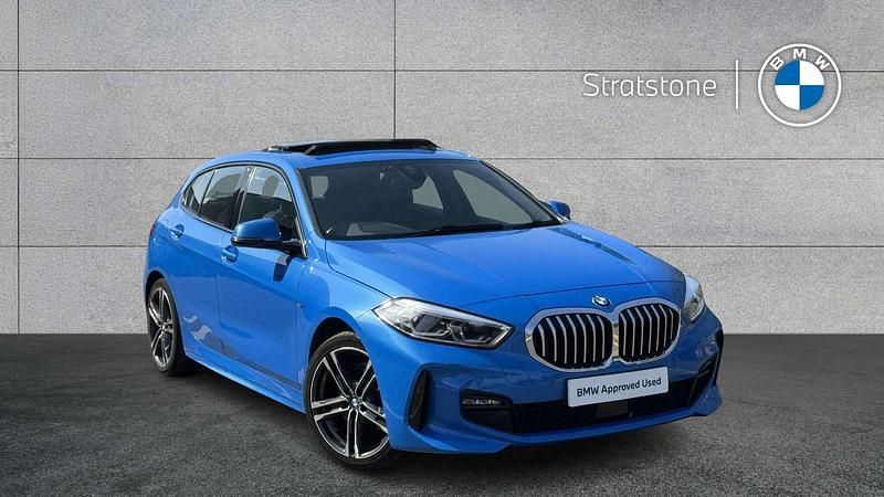 Used BMW 116 M Sport 114 HP (83 kW) 2020 Blue Hatchback