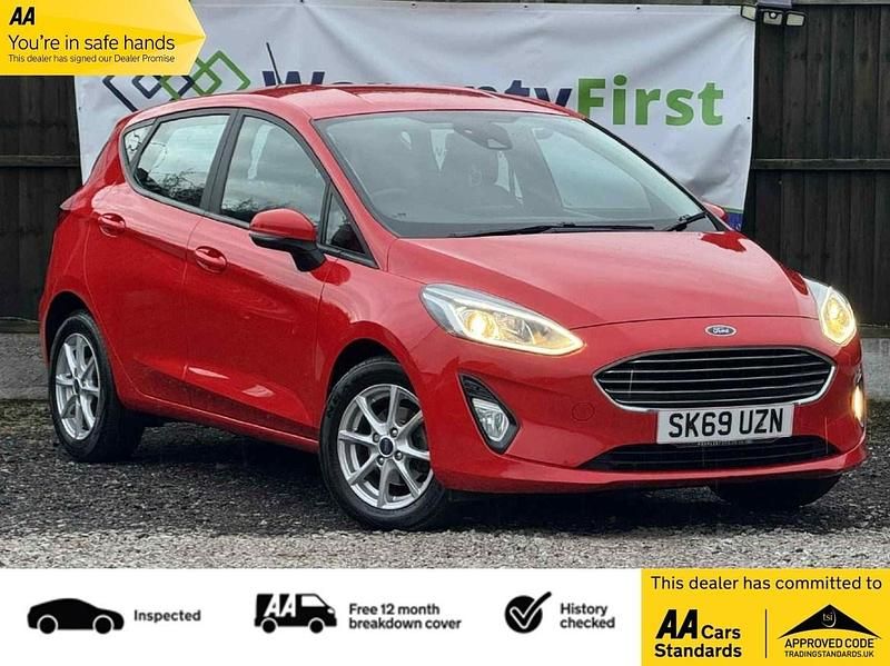 Red Used 2019 Ford Fiesta Zetec Hatchback | £4,695 (Super price) - Image 1/3