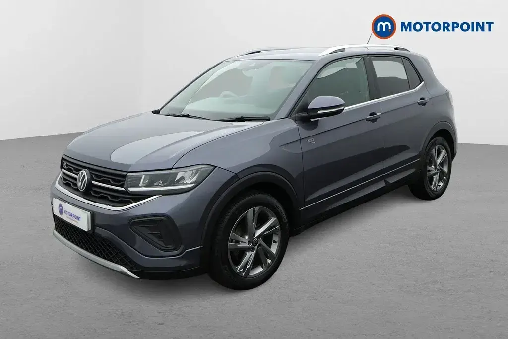 Usado VW T-Cross R-line 116 CV (85 kW) 2024 Gris SUV