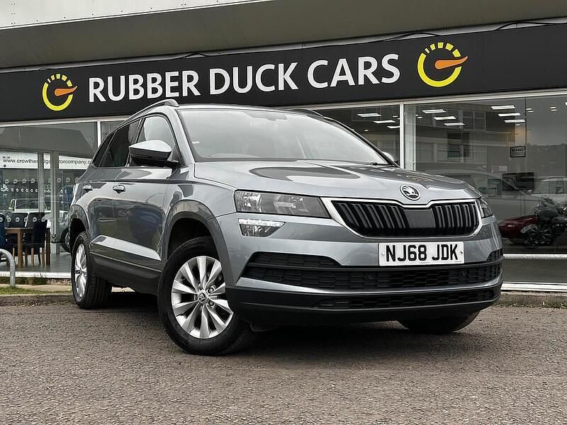 Used Skoda Karoq SE 115 HP (84 kW) 2018 Grey SUV