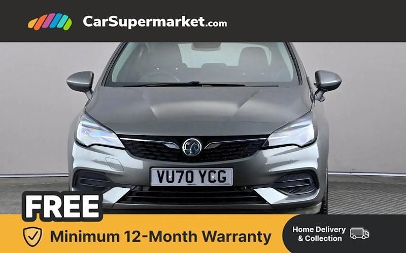 Used Vauxhall Astra Business Edition 110 HP (80 kW) 2020 Grey Hatchback