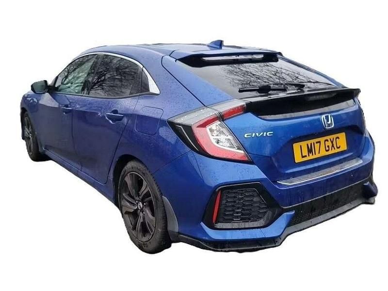 Used Honda Civic SR 129 HP (94 kW) 2017 Blue Hatchback