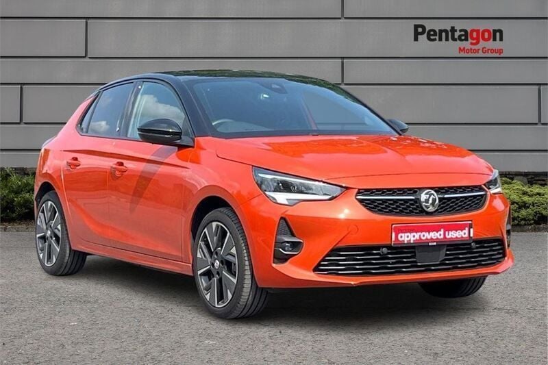 Orange Used 2023 Vauxhall Corsa-e GS Line Hatchback | £12,990 (Good price) - Image 1/4