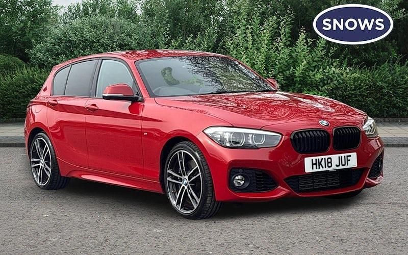 Used BMW 118 Efficient Dynamics 136 HP (100 kW) 2018 Red Hatchback