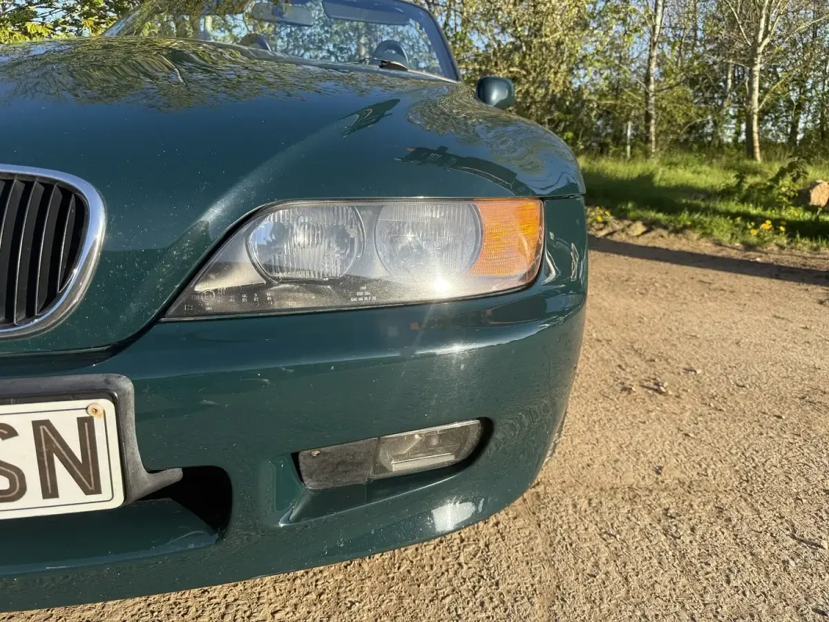 Used BMW Z3 Exclusive 140 HP (102 kW) 1998 Green Cabriolet