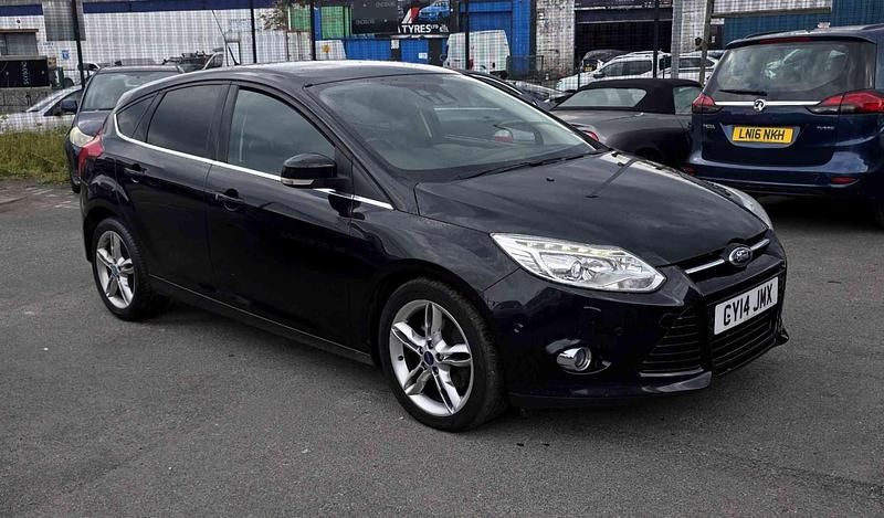 Black Used 2014 Ford Focus Titanium X Hatchback | £3,495 (Good price) - Image 1/4