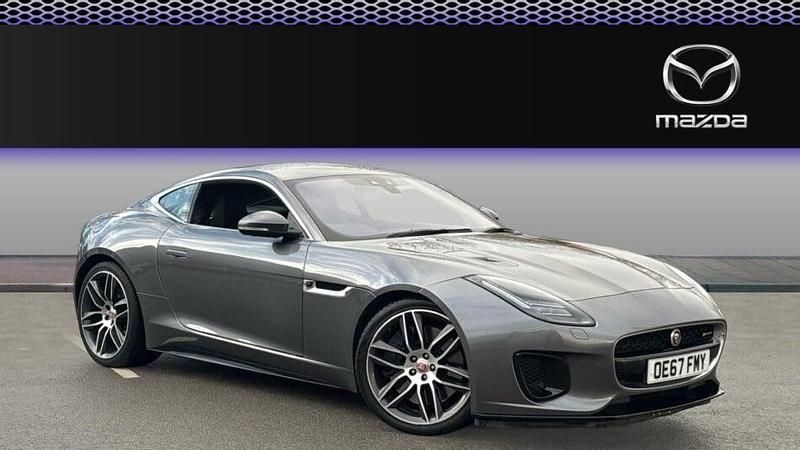 Grey Used 2017 Jaguar F-Type R-Dynamic Coupe | £32,686 (Fair price) - Image 1/3
