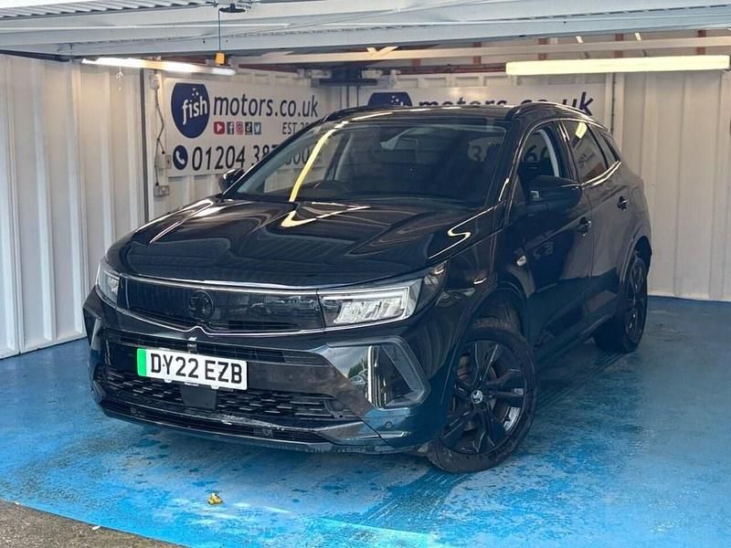 Black Used 2022 Vauxhall Grandland X GS Line SUV | £15,290 (Good price) - Image 1/3