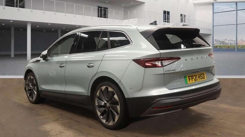 Used Skoda Enyaq iV Suite 150 kW (204 HP) 2021 Silver SUV