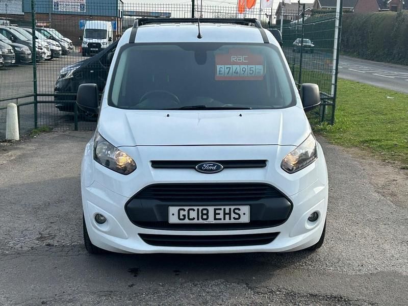 Second-hand Ford Transit Connect Trend 100 CP (73 kW) 2018 Alb Monovolum