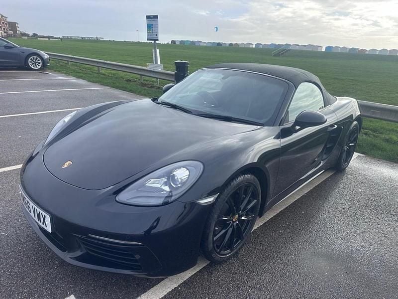 Used Porsche 718 Boxster 2016 Black Cabriolet