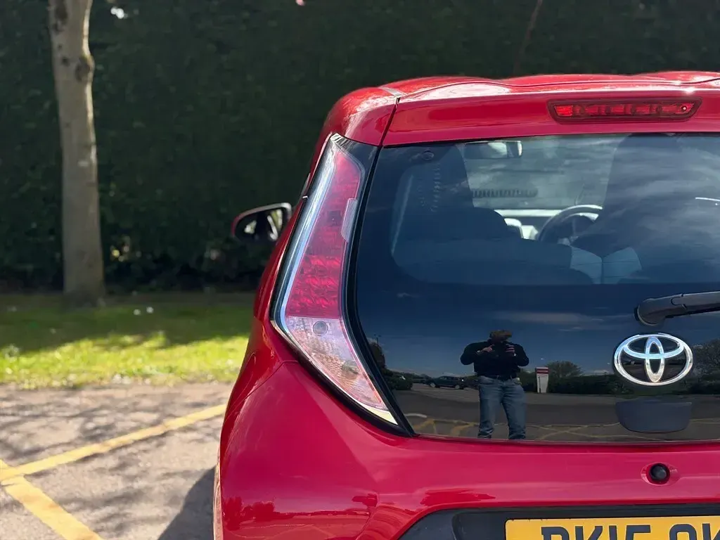 Used Toyota Aygo X-play 2015 Red Hatchback