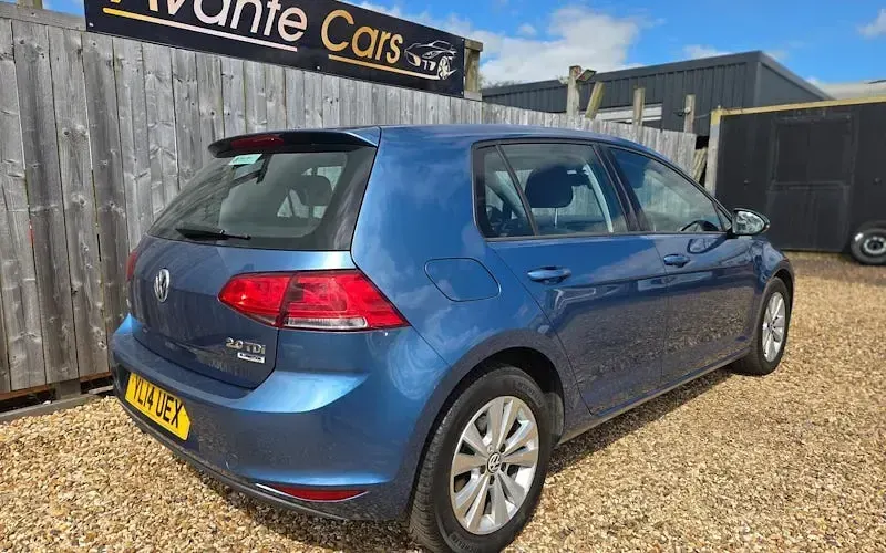 Second-hand VW Golf VII SE 150 CP (110 kW) 2014 Albastru Hatchback