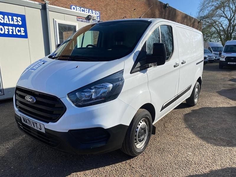 Used Ford Transit Custom 130 HP (95 kW) 2021 White Van