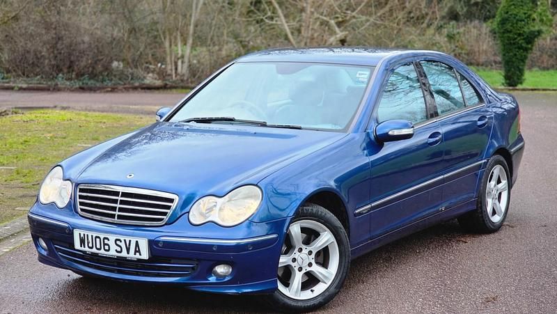 Used Mercedes C180 Avantgarde 2006 Blue Sedan