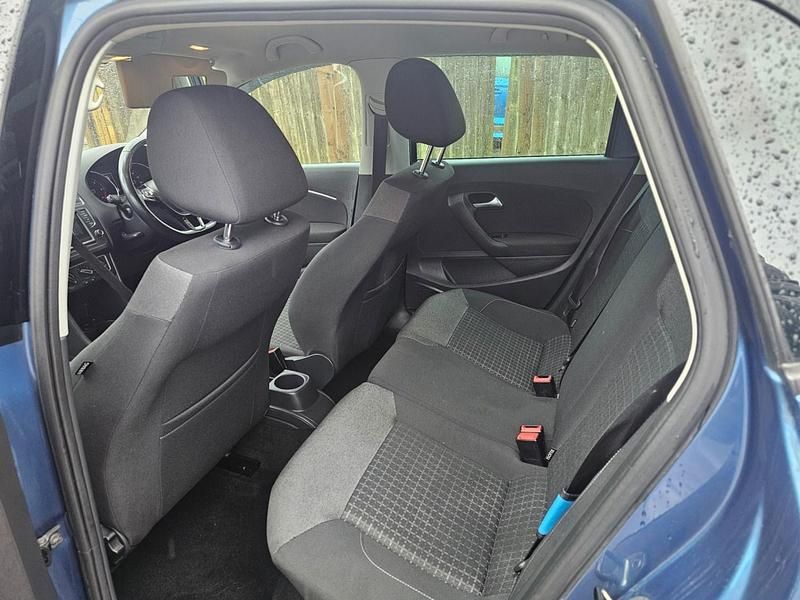 Used VW Polo Edition 75 HP (55 kW) 2017 Blue Hatchback