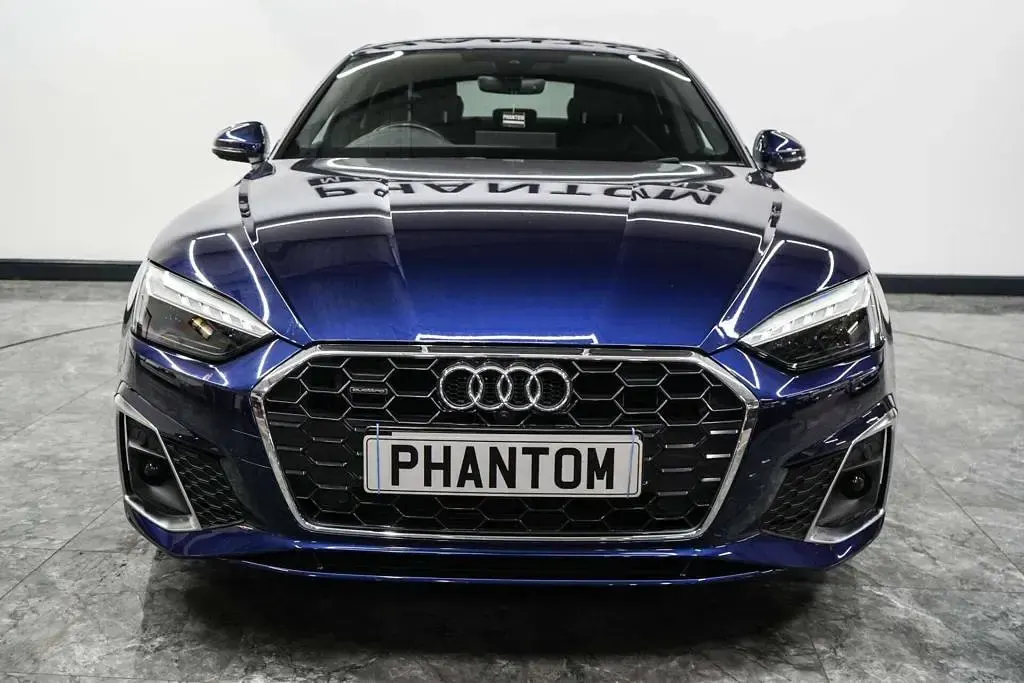 Used Audi A5 Sportback S-Line 204 HP (150 kW) 2022 Blue Hatchback