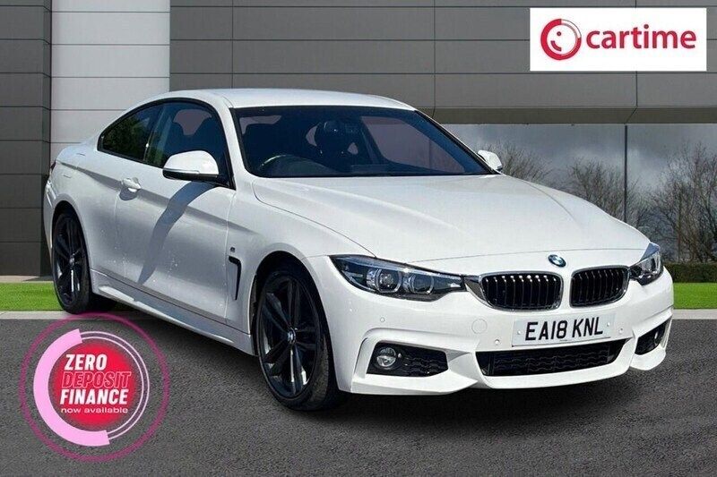 White Used 2018 BMW 430 M Sport Coupe | £19,951 (Fair price) - Image 1/3