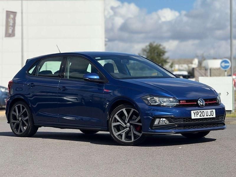 Reef blue Used 2020 VW Polo GTI Hatchback | £14,990 (Good price) - Image 1/4