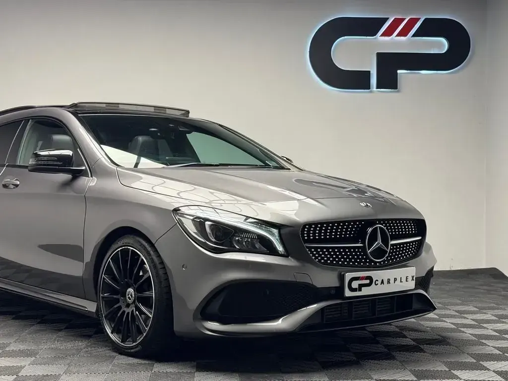 Used Mercedes CLA220 AMG line 2019 Grey Coupe