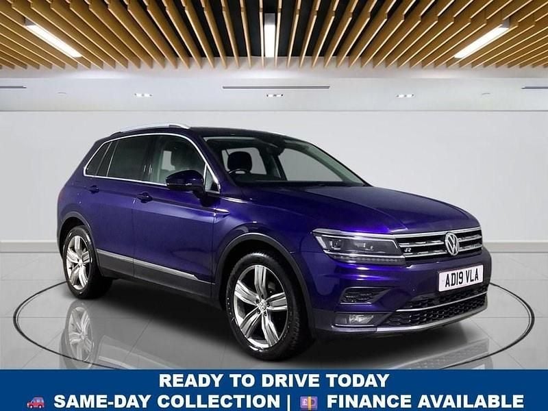Used VW Tiguan SEL 150 HP (110 kW) 2019 Blue SUV