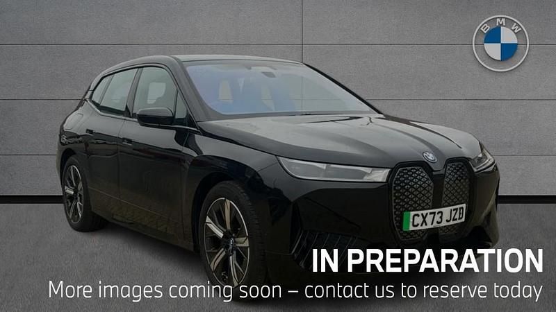 Black Used 2023 BMW iX M Sport SUV | £40,930 (Fair price) - Image 1/4