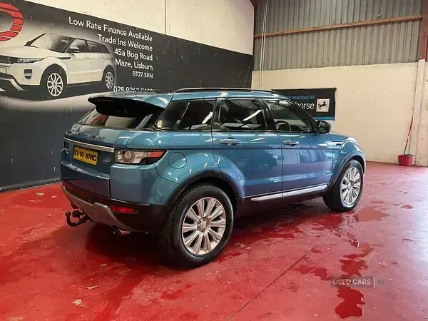 Used Land Rover Range Rover evoque Prestige 2014 Blue SUV