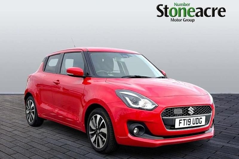 Used Suzuki Swift SZ5 111 HP (81 kW) 2019 Red Hatchback