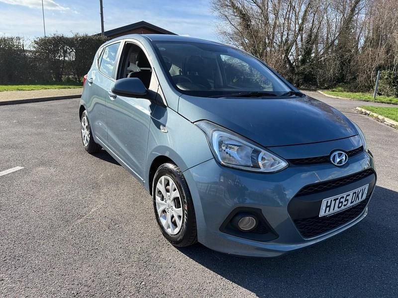 Used Hyundai i10 SE 2015 Blue Hatchback