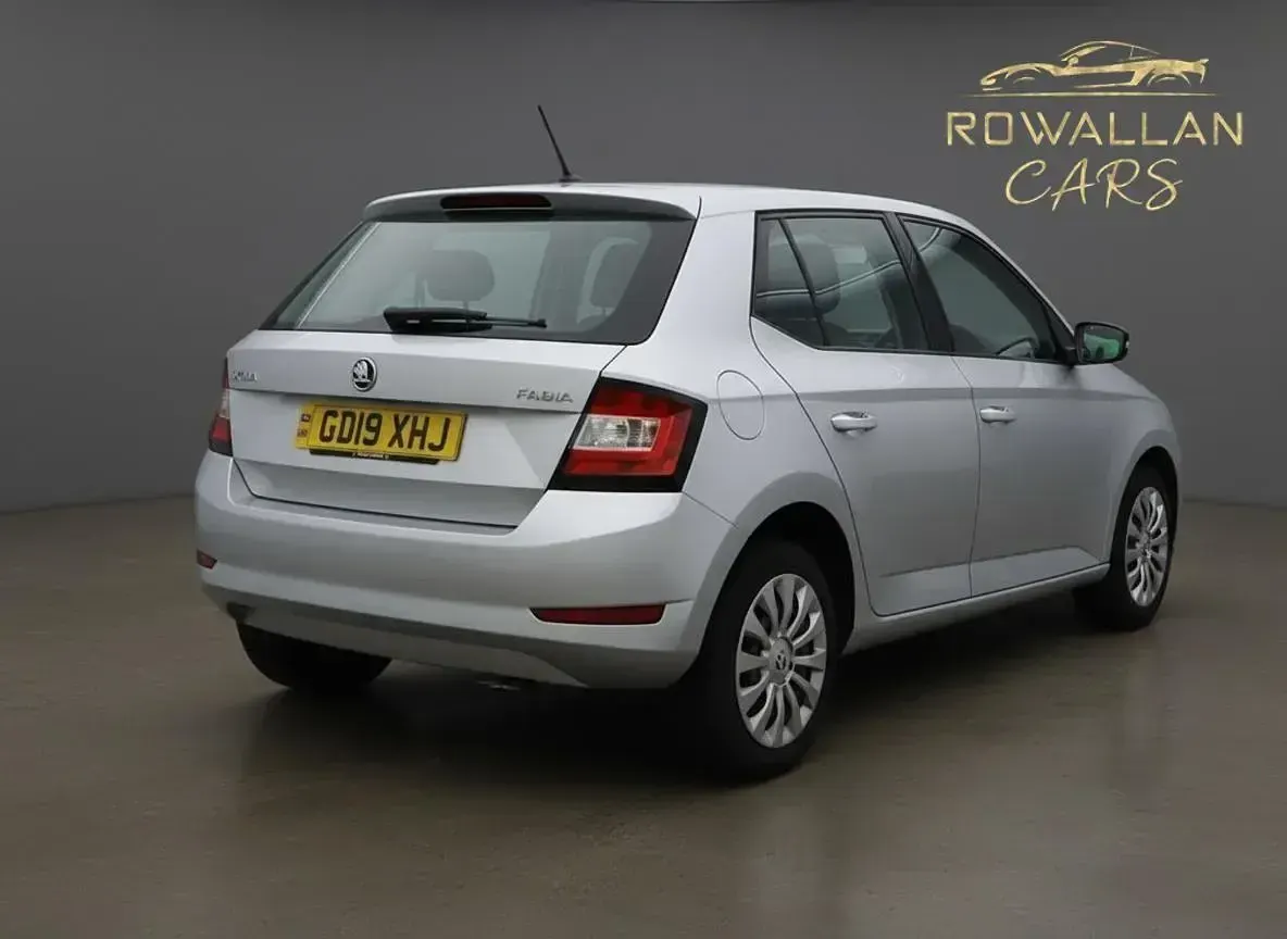 Used Skoda Fabia 2019 Silver Hatchback