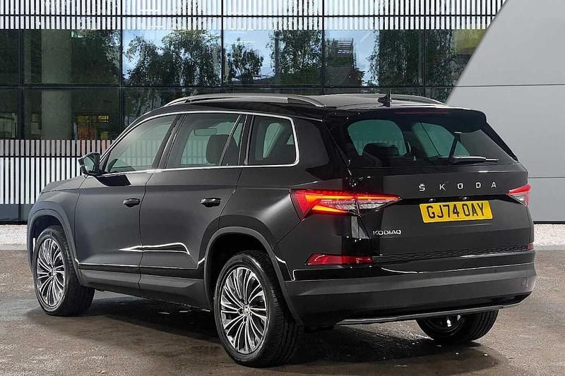 Used Skoda Kodiaq SE L Executive 110 HP (80 kW) 2024 Black magic pearl effect SUV